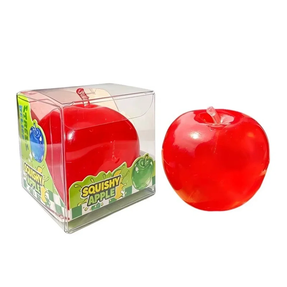 Vaseline Squishy Apple Stress Relief Fidget Toy Sensory Fruit Squeeze Surprise